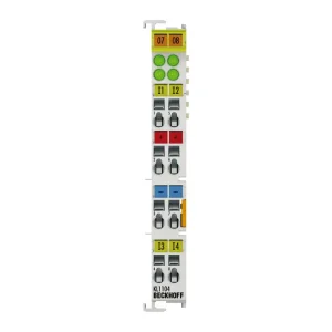 KL1104 | Bus Terminal, 4-channel digital input, 24 V DC, 3 ms, 2-/3-wire connection