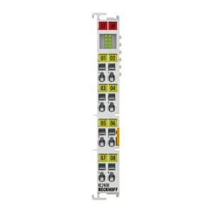 KL2408 | Bus Terminal, 8-channel digital output, 24 V DC, 0.5 A, 1-wire connection